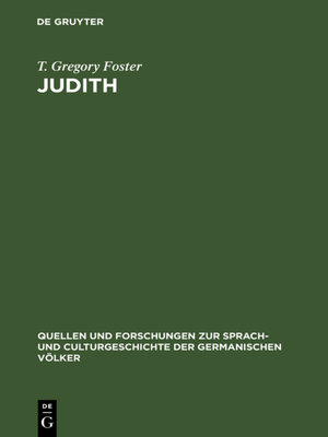 cover image of Judith